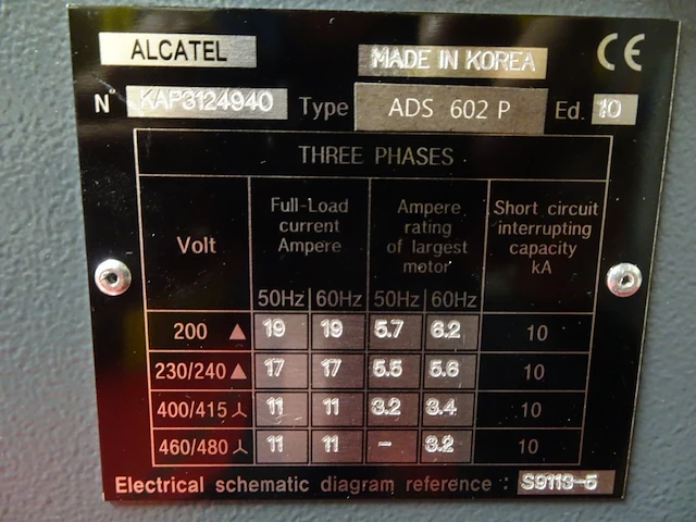 Vacuum pump alcatel - afbeelding 7 van  7