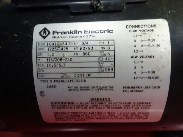 Vacuum pump alcatel - afbeelding 3 van  3