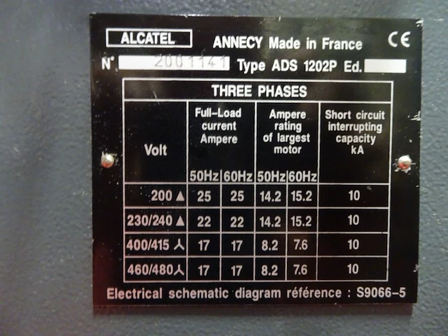 Vacuum pump alcatel - afbeelding 5 van  5