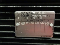 Vacuum pump alcatel - afbeelding 3 van  3