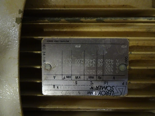Vacuum pump alcatel - afbeelding 4 van  6