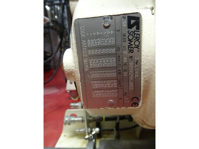 Vacuum pump alcatel - afbeelding 5 van  6