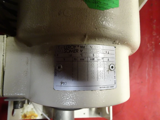 Vacuum pump alcatel - afbeelding 5 van  6