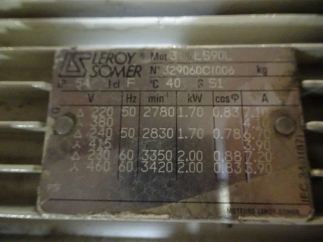 Vacuum pump alcatel - afbeelding 4 van  4
