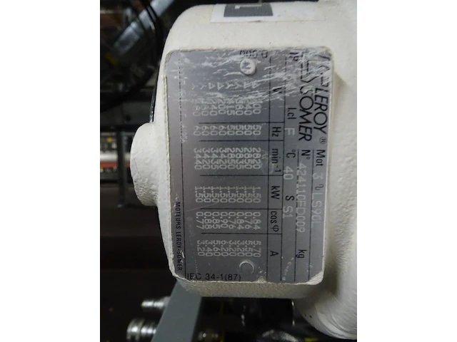 Vacuum pump alcatel - afbeelding 4 van  6