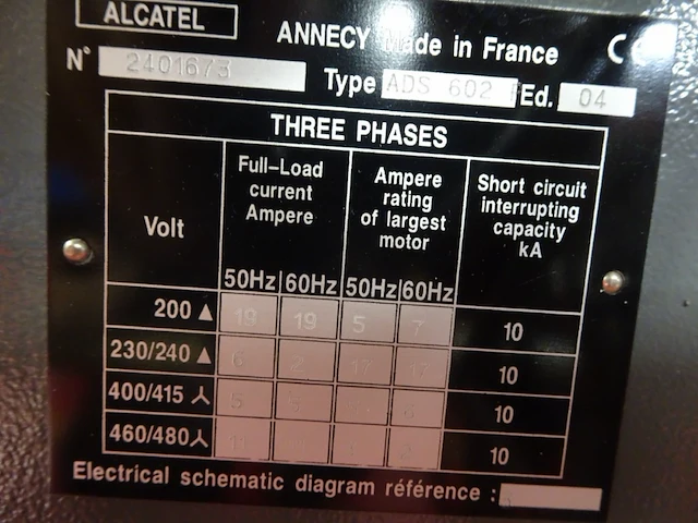 Vacuum pump alcatel - afbeelding 6 van  6