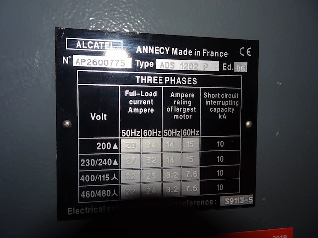 Vacuum pump alcatel - afbeelding 6 van  6