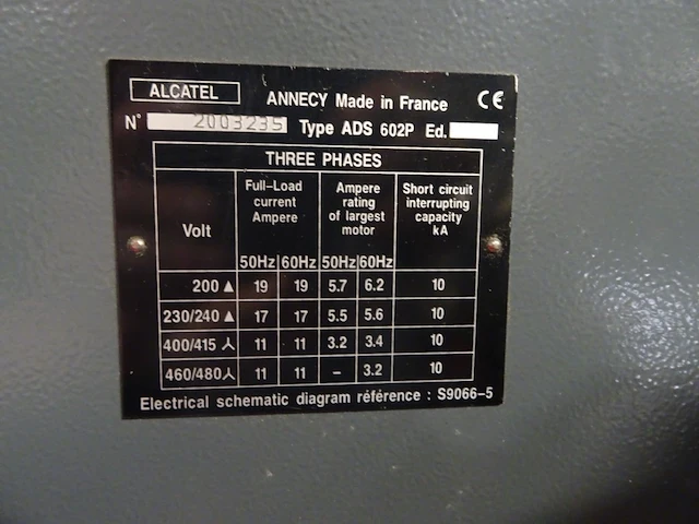 Vacuum pump alcatel - afbeelding 5 van  6