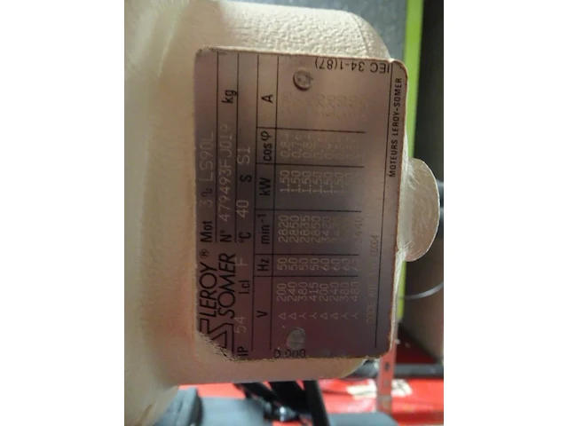 Vacuum pump alcatel - afbeelding 4 van  5