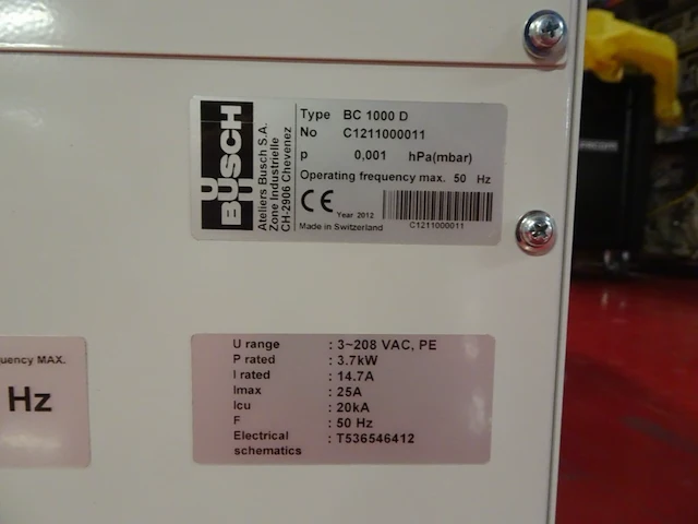 Vacuum pump busch - afbeelding 6 van  6