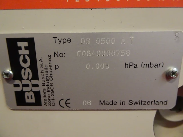 Vacuum pump busch - afbeelding 6 van  9