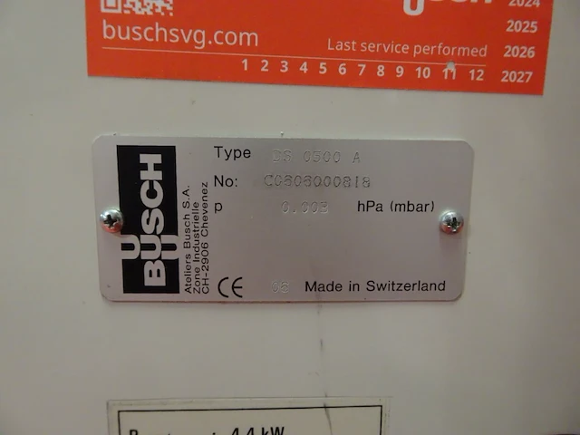 Vacuum pump busch - afbeelding 6 van  6