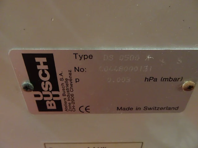Vacuum pump busch - afbeelding 6 van  6