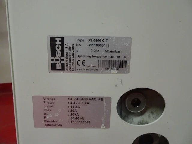 Vacuum pump busch - afbeelding 4 van  8