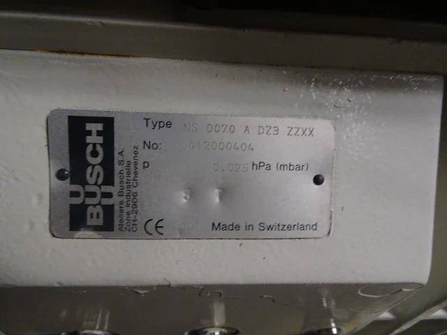 Vacuum pump busch - afbeelding 3 van  5