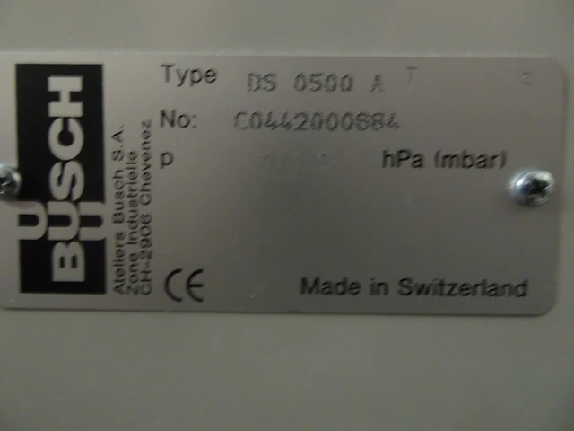Vacuum pump busch - afbeelding 7 van  8