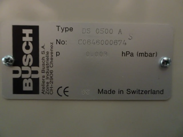 Vacuum pump busch - afbeelding 6 van  8