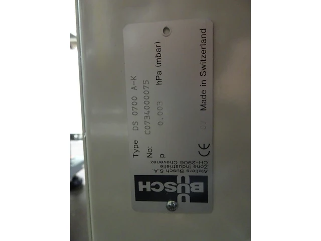 Vacuum pump busch - afbeelding 8 van  8