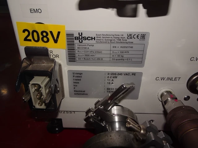 Vacuum pump busch - afbeelding 6 van  6