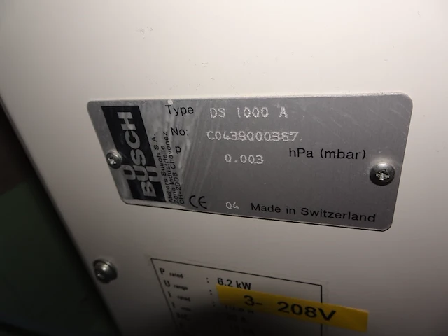 Vacuum pump busch - afbeelding 6 van  6
