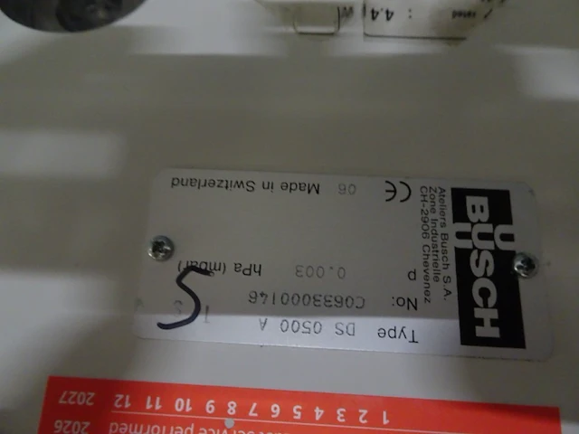 Vacuum pump busch - afbeelding 3 van  3