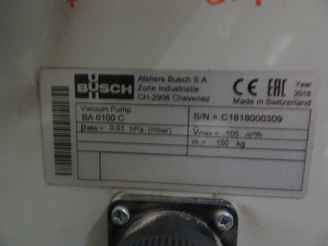 Vacuum pump busch - afbeelding 5 van  6