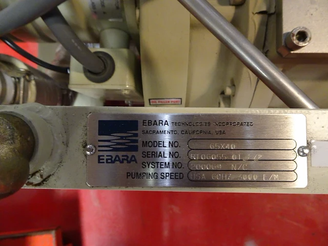 Vacuum pump ebara - afbeelding 1 van  5