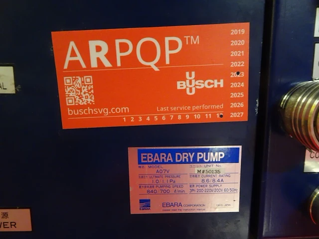 Vacuum pump ebara - afbeelding 3 van  5