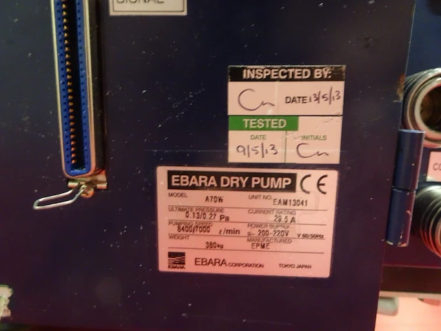 Vacuum pump ebara - afbeelding 5 van  8