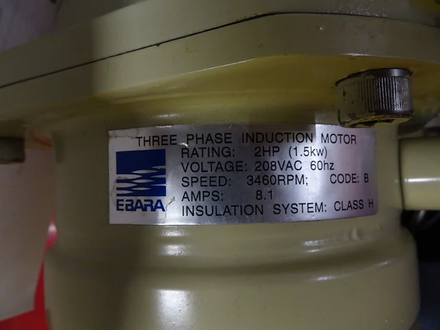 Vacuum pump ebara - afbeelding 8 van  9