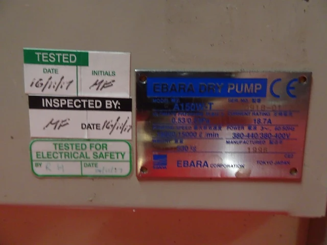 Vacuum pump ebara - afbeelding 5 van  8