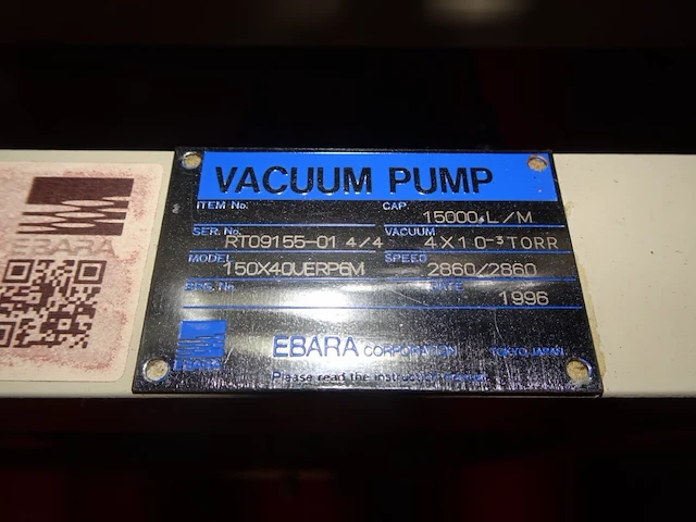 Vacuum pump ebara - afbeelding 11 van  11