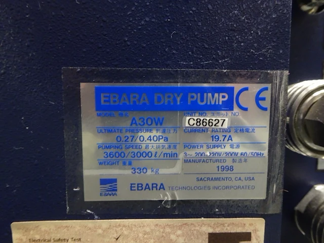 Vacuum pump ebara - afbeelding 4 van  6