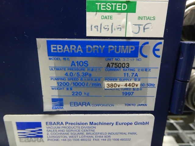 Vacuum pump ebara - afbeelding 5 van  6