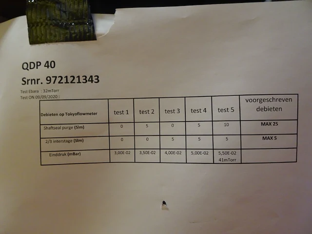 Vacuum pump edwards - afbeelding 2 van  6