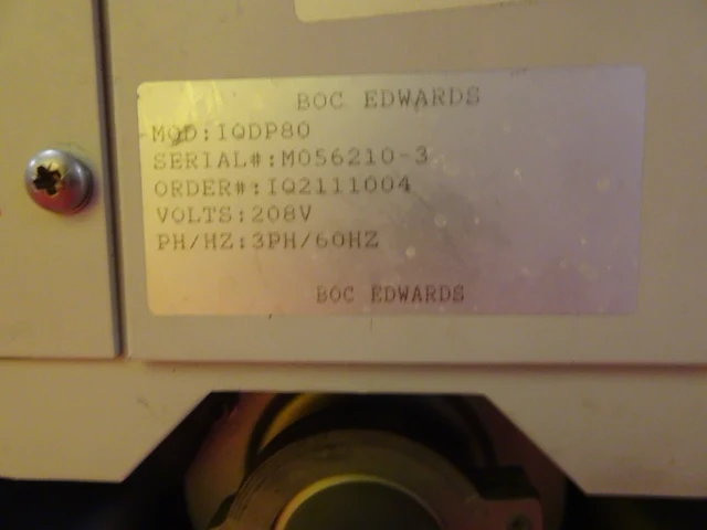 Vacuum pump edwards - afbeelding 5 van  6