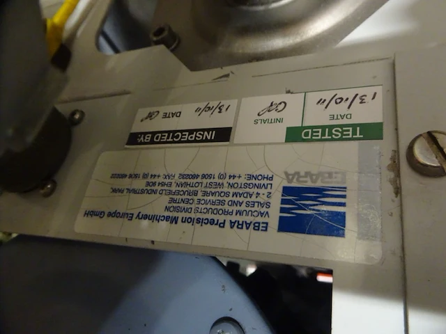 Vacuum pump edwards - afbeelding 3 van  6