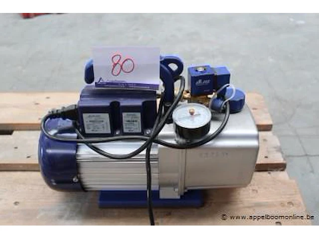 Vacuumpomp bleu vac mk-120-ds, 230v, twee traps, werking niet gekend - afbeelding 1 van  2