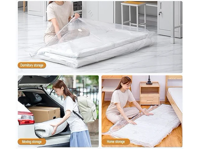 Vacuümzak 120x240 voor matras - afbeelding 2 van  3