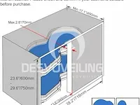 Vadania linksdraaiende uittrekbare organizer - afbeelding 6 van  7