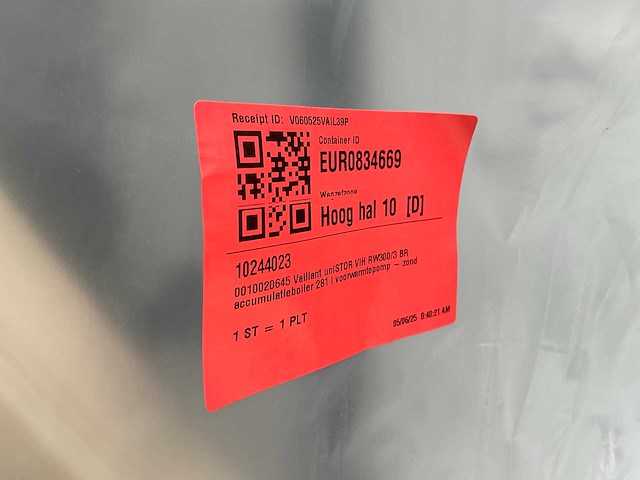 Vaillant unistor vih rw300 accumulatieboiler - afbeelding 3 van  5