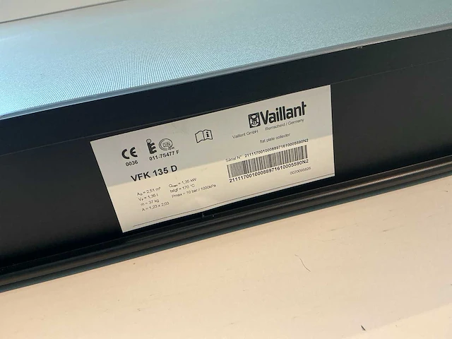 Vaillant vfk 135d zonnepaneel - afbeelding 7 van  7