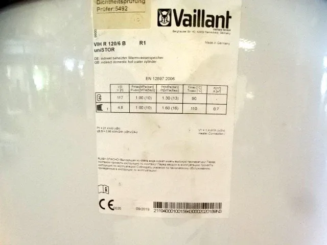 Vaillant waterboiler - afbeelding 3 van  4