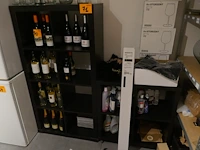 Vakkenkast zwarte kleur - 4 stuks - afbeelding 1 van  3