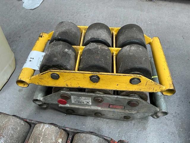 Vaks 2000 machinetransport rollen (3x) - afbeelding 1 van  3
