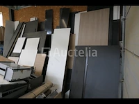 Val van diverse panelen; melamine op spaanplaat