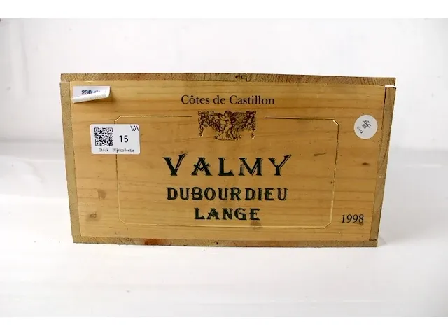 Valmy dubourdieu lange 1998 (x12) - afbeelding 1 van  2