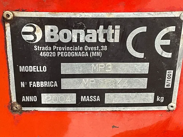 Valpadana vierwielaangedreven landbouwtractor - afbeelding 7 van  21