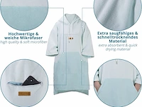 Valuents badponcho voor volwassenen - afbeelding 3 van  3