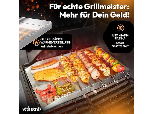 Valuents® plancha grillplaat - afbeelding 2 van  3
